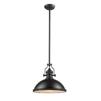Chadwick One Light Pendant in Oiled Bronze (45|66138-1)