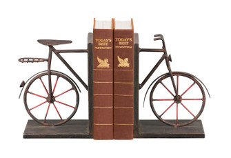 Bicycle Bookend - Set of 2 in Rust (45|51-3857)