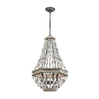 Summerton Four Light Chandelier in Washed Gray (45|33193/4)