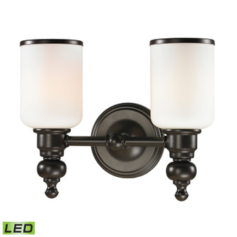 Bristol Way LED Vanity in Oil Rubbed Bronze (45|11591/2-LED)