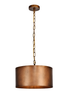 Miro One Light Pendant in Manual Brass (173|LD6015D15BR)