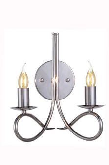 Lyndon Two Light Wall Sconce in Polished Nickel (173|1452W9PN)
