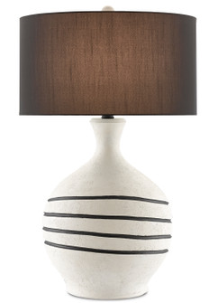 Nabdean One Light Table Lamp in Cream/Black/Blacksmith (142|6000-0622)