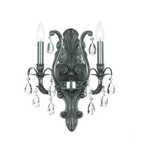 Dawson Two Light Wall Mount in Pewter (60|5563-PW-CL-SAQ)