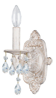 Paris Market One Light Wall Mount in Antique White (60|5021-AW-CL-SAQ)