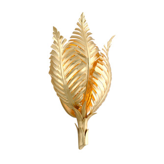 Tropicale One Light Wall Sconce in Gold Leaf (68|296-11)
