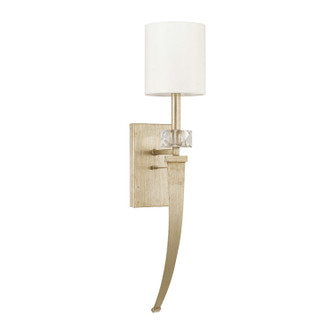 Karina One Light Wall Sconce in Winter Gold (65|628111WG-565)