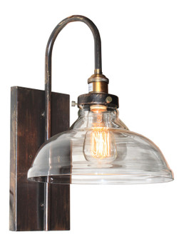 Greenwich One Light Wall Sconce in Bronze & Copper (78|AC10174)
