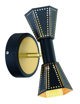 Houston LED Wall Sconce in Black / Gold (416|220310232)
