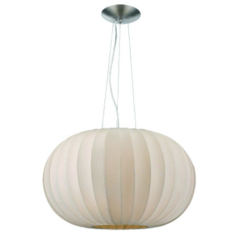 Shanghai One Light Pendant in Brushed Nickel (106|TP7916-W)