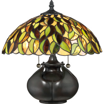 Greenwood Two Light Table Lamp in Valiant Bronze (10|TF3181T)