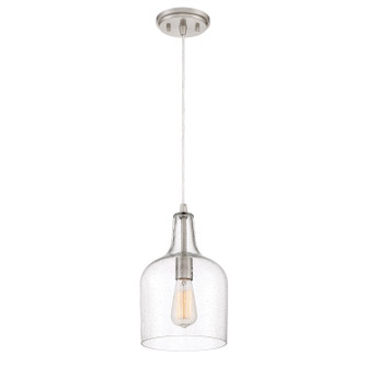 Anson One Light Mini Pendant in Brushed Nickel (10|QPP3402BN)