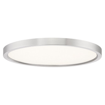 Outskirts LED Flush Mount in Brushed Nickel (10|OST1715BN)