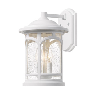 Marblehead Three Light Outdoor Wall Lantern in White Lustre (10|MBH8411W)