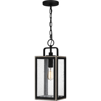 Bramshaw One Light Outdoor Hanging Lantern in Matte Black (10|BRAM1907MBK)