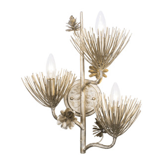Pinion Three Light Wall Sconce in Zen Gold (137|365W03ZG)