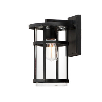 Clyde Vivex One Light Outdoor Wall Sconce in Black (16|40623CLBK)