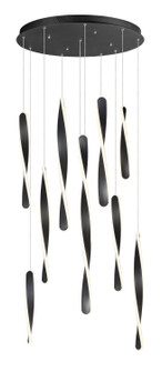 Pirouette LED Pendant in Black (86|E24156-BK)