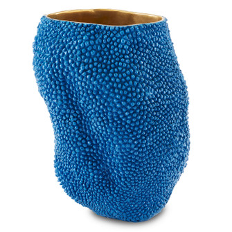 Jackfruit Vase in Blue/Gold (142|1200-0546)