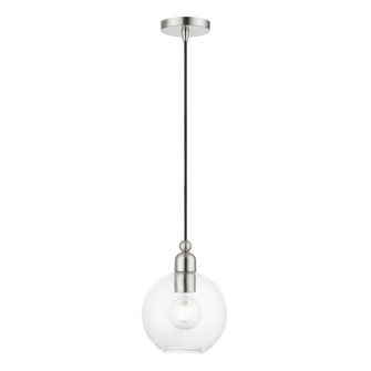 Downtown One Light Pendant in Brushed Nickel (107|48972-91)