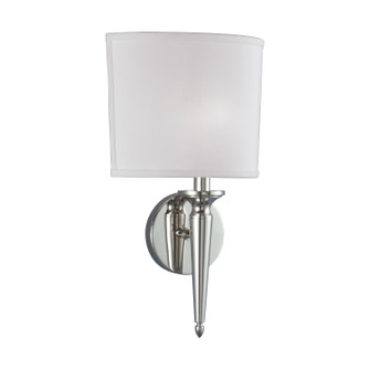 Georgetown Ada Sconce One Light Wall Sconce in Polish Nickel (185|8213-PN-WS)