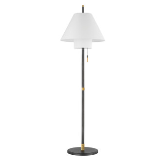 Glenmoore One Light Floor Lamp in Aged Brass (70|PIL1899401-AGB/DB)