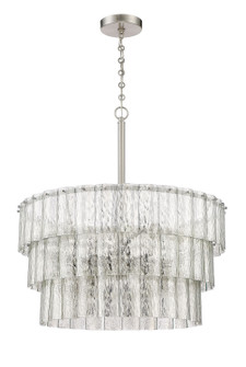Museo 12 Light Pendant in Brushed Polished Nickel (46|48690-BNK)
