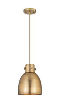Downtown Urban One Light Pendant in Brushed Brass (405|410-1PS-BB-M412-8BB)