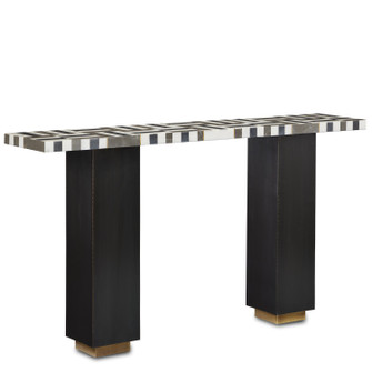 Gentry Console Table in Natural/Brass (142|3000-0240)