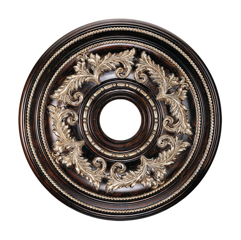 Versailles Ceiling Medallion in Hand Rubbed Bronze w/ Antique Silvers (107|8200-40)