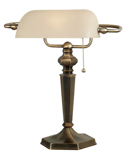 Mackinley One Light Banker Lamp in Golden Bronze (87|20615GBRZ)