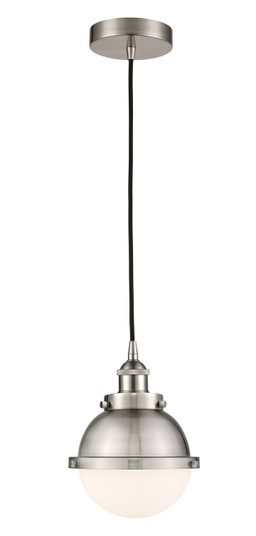 Edison LED Mini Pendant in Brushed Satin Nickel (405|616-1PH-SN-HFS-61-SN-LED)