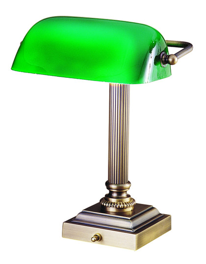 Shelburne One Light Table Lamp in Antique Brass (30|DSK428-G71)