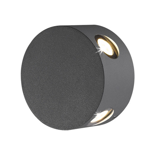 Pass LED Outdoor Wall Mount in Graphite Grey (40|28296-027)