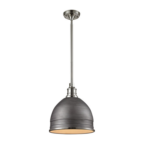 Carolton One Light Pendant in Polished Nickel (45|66882/1)