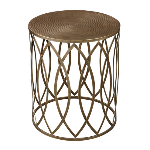 Sutton Accent Table in Champagne Gold (45|138-009)