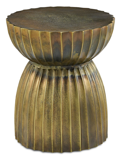 Rasi Table/Stool in Antique Brass (142|4000-0075)