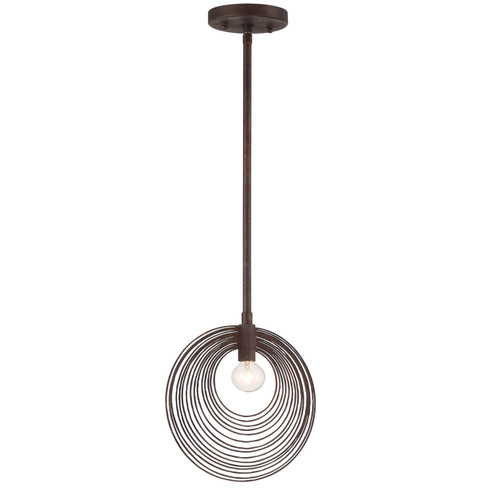 Doral One Light Pendant in Forged Bronze (60|DOR-B7700-FB)