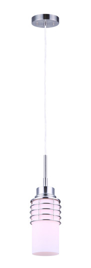 One Light Pendant in Brushed Nickel (387|IPL744A01BN)