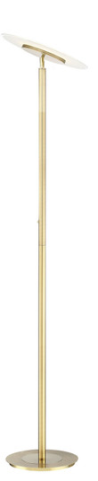 Tampa LED Floor Lamp in Satin Brass (416|479110108)