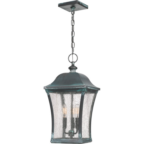 Bardstown Three Light Outdoor Hanging Lantern in Aged Verde (10|BDS1910AGV)