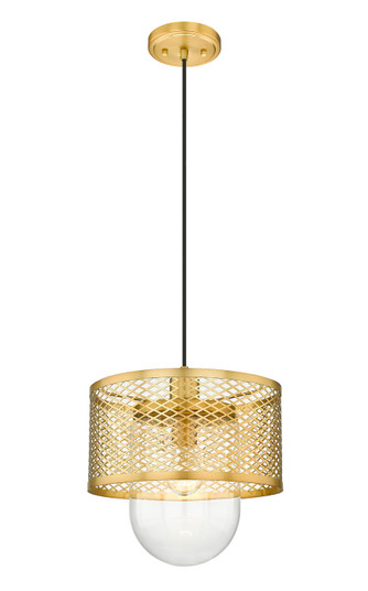 Kipton One Light Pendant in Rubbed Brass (224|3037P11-RB)