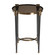 Thora Accent Table in Brushed Black (52|24731)