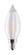 Light Bulb in Satin Spun (230|S11306)