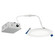 Direct To Ceiling Slim LED Slim Downlight in Textured White (12|DLSL05R3090WHT)