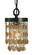 Naomi One Light Pendant in French Brass (8|2480 FB)