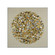H R H Wall Art in Gold (45|3168-039)