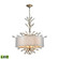 Asbury LED Chandelier in Aged Silver (45|16282/4-LED)