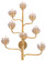 Marjorie Skouras Eight Light Wall Sconce in Dark Contemporary Gold Leaf (142|5000-0058)