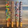 Chocolate Dipped Pretzel Rods